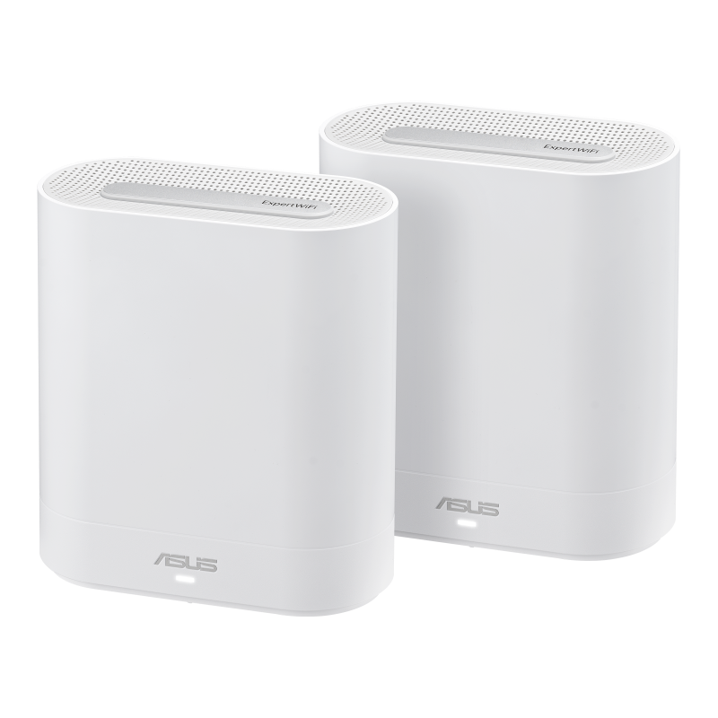ASUS ROUTER/Expert/2402 Mbps+574 Mbps/2.4GHz 2x2/5GHz 2x2/PoE+/100 devices/Wall+Ceiling Mount/AiMesh/1 Pack.90IG07V0-MO3A60