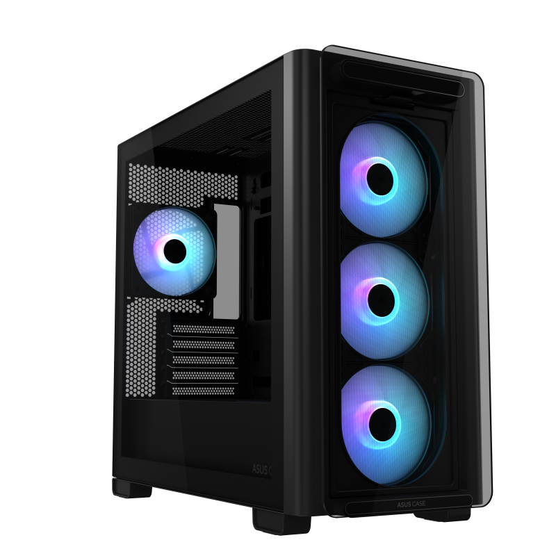 ASUS chassis/M-ATX/Mini-ITX/. Top Radiator: 120/140/240/280/360mm. Dimensions: 479 x 220 x 450 mm. Weight: 8.9kg