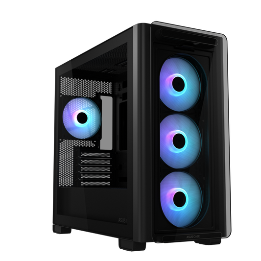 ASUS chassis/M-ATX/Mini-ITX/. Top Radiator: 120/140/240/280/360mm. Dimensions: 479 x 220 x 450 mm. Weight: 8.9kg