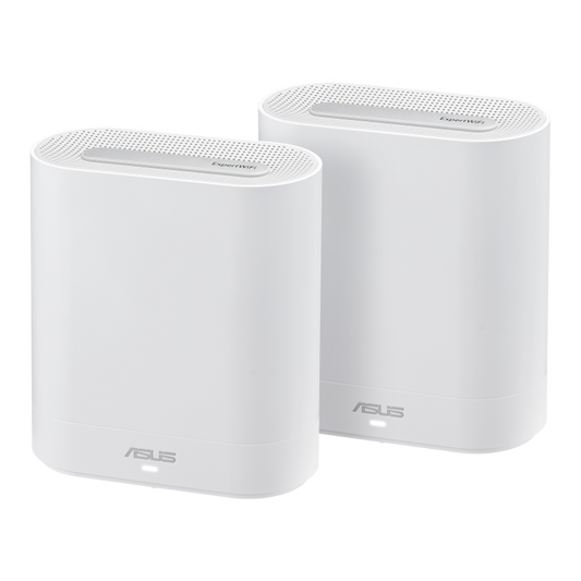 ASUS ROUTER/Expert/2402 Mbps+574 Mbps/2.4GHz 2x2/5GHz 2x2/PoE+/200 devices/Wall+Ceiling Mount/AiMesh/2 Pack.90IG07V0-MO3A40