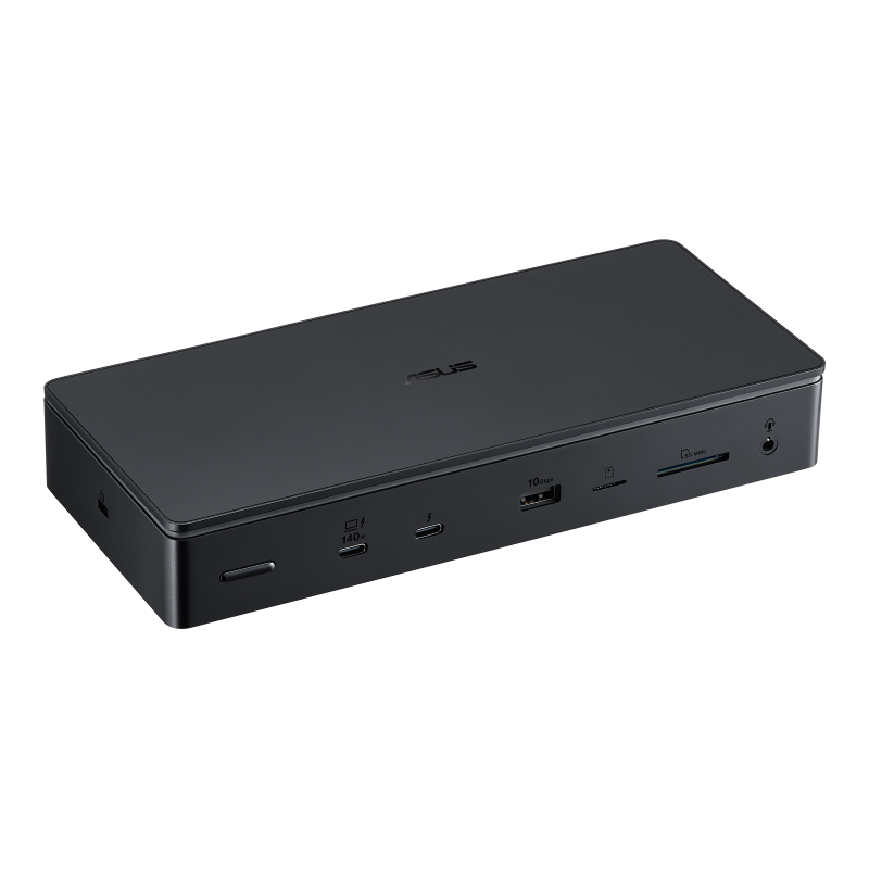 ASUS Master Thunderbolt 5 Dock DC510|3×4K 144 Hz|2×8K 60 Hz|1×8K 60 Hz|3×Thunderbolt 5 ports|SD+microSD|2.5G Ethernet