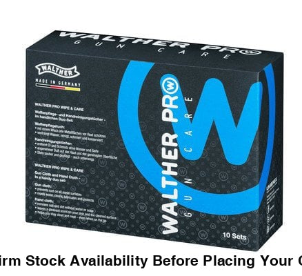 WALTHER PRO GUN CARE CLEANING PADS