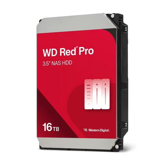 Western Digital WD Red Pro WD161KFGX 16 TB Hard Drive - 3.5'' Internal - SATA (SATA/600) - 7200rpm