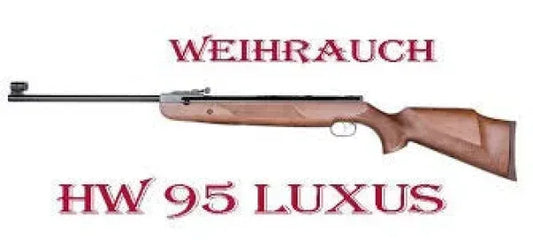 WEIHRAUCH AIR RIFLE HW95 DE LUXE 5.5MM Guards On Duty Security