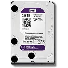 Western Digital Purple Surveillance 2 TB 3.5 SATA Hard Drive
