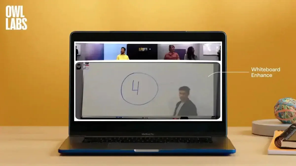 Whiteboard Owl detail shot — Video Conferencing Camera in South Africa