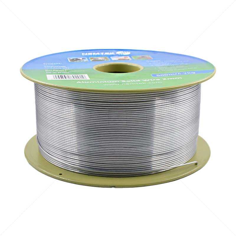 Wire - Aluminium Solid 2.0mm 500m 3.3Kg