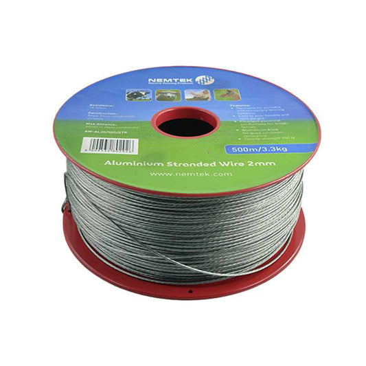 Nemtek Wire - Aluminium Stranded 2.0mm 500m 4.2Kg