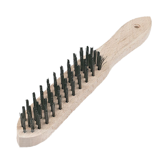 Pinnacle Wire Brush Mild Steel 5 Row
