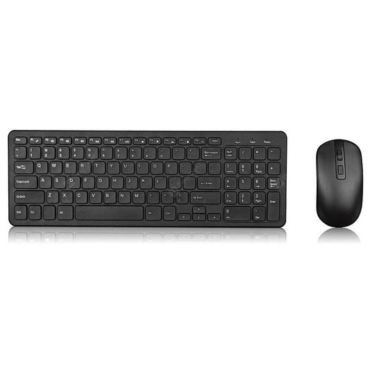 Wireless Keyboard & Mouse Combo Black (gkm520)