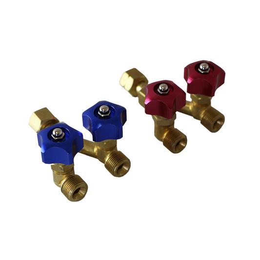 Pinnacle Y Piece with Valve Acetylene