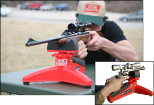 MTM FRONT RIFLE REST RED — MTM-FRR-30