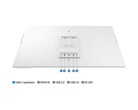 SAMSUNG M80D SMART FLAT 32" DISPLAY VA RESPONSE: 4MS(GTG) AR: 16:09 RESOLUTION: 3840 X 2160 (4K) RR: 60HZ HDMI,USB 2.0 (X2),USB-C,WIFI5,BLUETOOTH (5.2) SPEAKER: YES (10W) POWER SUPPLY: EXTERNAL TILT: YES SWIVEL: YES PIVOT: YES HEIGHT ADJUST: YES VESA: YES - Guards On Duty Shop & Security Guards