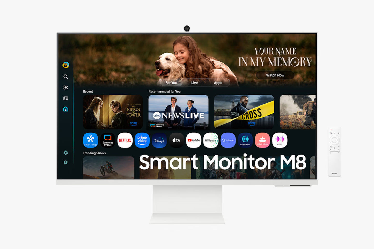 Samsung M80F Smart Flat Borderless 32in UHD Monitor - Guards On Duty Shop & Security Guards