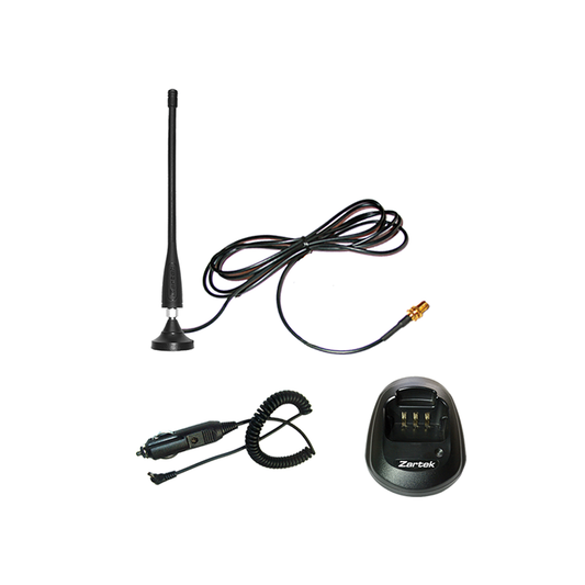 Zartek GE-295 Magnetic mount Car Kit Guards On Duty Security