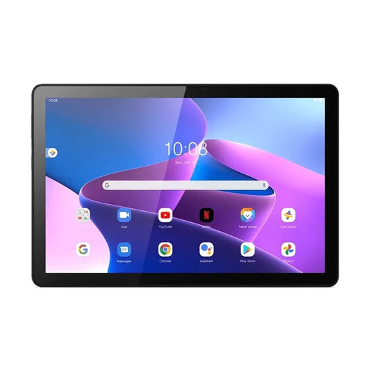 LENOVO TAB M10 (3RD GEN), 10.1" WUXGA (1920X1200) IPS 320NITS, TOUCH, UNISOC T610 (8C, 2X A75 1.8GHZ + 6X A55 1.8GHZ), ANDROID 11 OR LATER, 4GB SOLDERED LPDDR4X, 64GB (EMCP, EMMC 5.1) 4G LTE CALL WI-FI STORM GREY 1 YEAR CARRY-IN WARRANTY INCL FOLIO CASE - Guards On Duty Shop & Security Guards