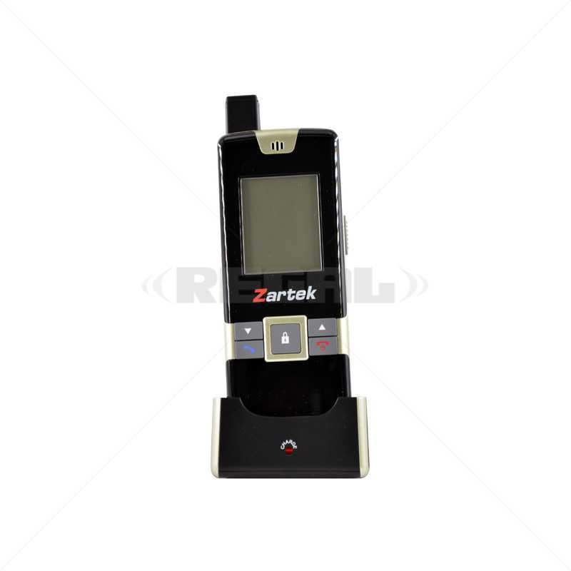 ZARTEK 1 Button Digital Wireless Intercom Kit Handset ZA-651