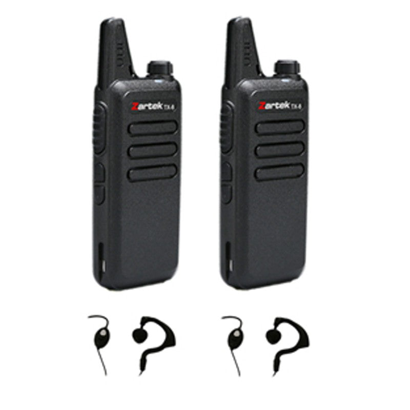 Zartek Rechargeable Two-Way Radio TX8 Super-Pack - Guards On Duty Shop & Security Guards