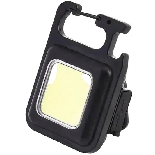 Zartek ZA-312 Mini Keyring Worklight 150 Lumen COB Rechargeable USB-C Plastic Magnetic