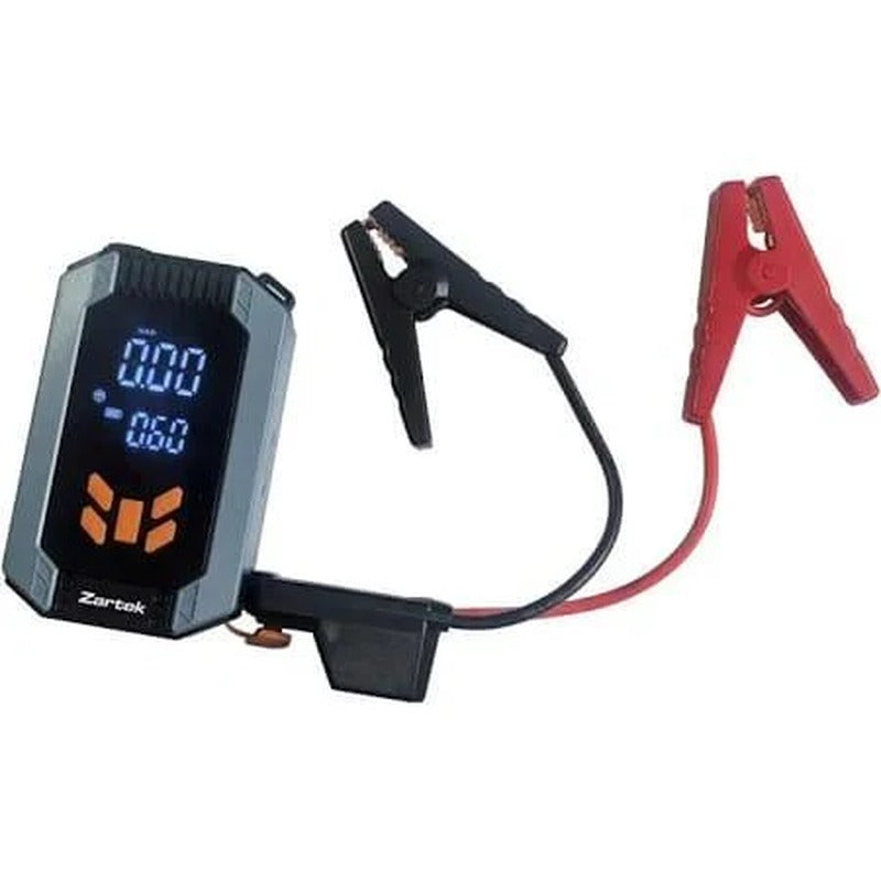 Zartek ZA-317 Portable Rechargeable Jump Starter and Air Pump 4 in 1 Multi Function USB-C