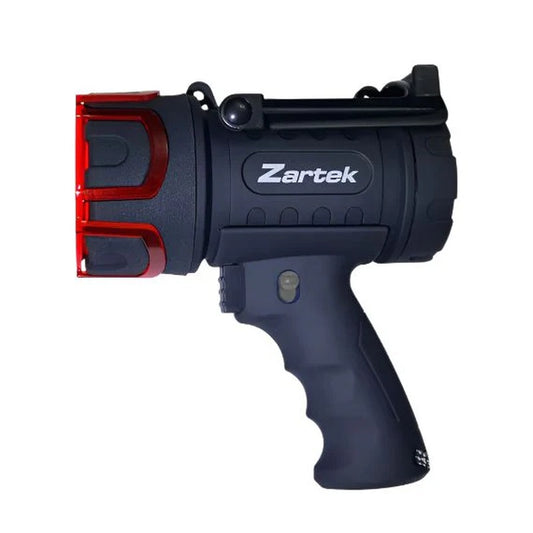 Zartek ZA-461 Bright Laser LED Spotlight 700 Lumen Distance 710m USB Rechargeable Rubberised