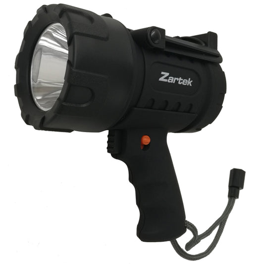 Zartek ZA-479-A Extreme Bright Spotlight 1500 Lumen XHP50 LED USB-C Heavy Duty with Red Lens