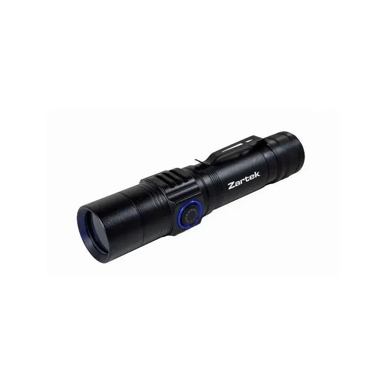 Zartek ZA-496 UV Flashlight Scorpion Detection High Power 5W 365nm USB Rechargeable IP68