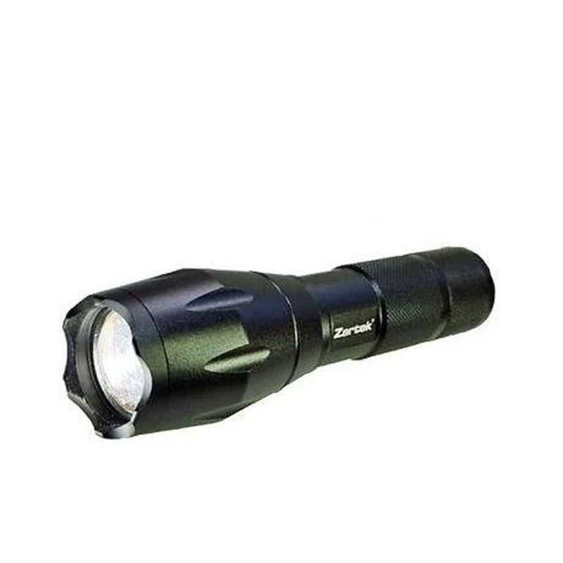 Zartek ZA-812 Bright Flashlight LED 600 Lumen Zoom USB Rechargeable Aluminium