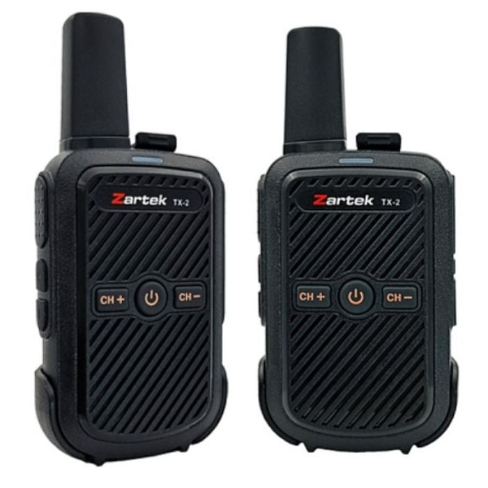 Zartek Two-Way Radio Two Pack 16Ch 500mW - Guards On Duty Shop & Security Guards
