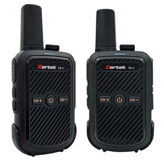 Zartek Two-Way Radio Two Pack 16Ch 500mW - Guards On Duty Shop & Security Guards