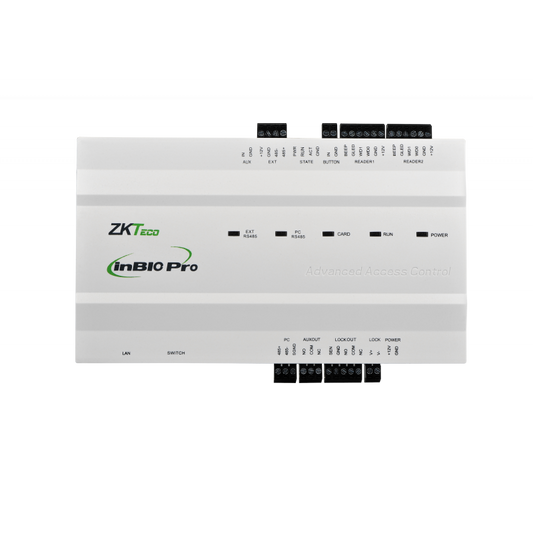 ZKTeco InBio160Pro Plus Door Controller - One Door - Green Label - Guards On Duty Shop & Security Guards