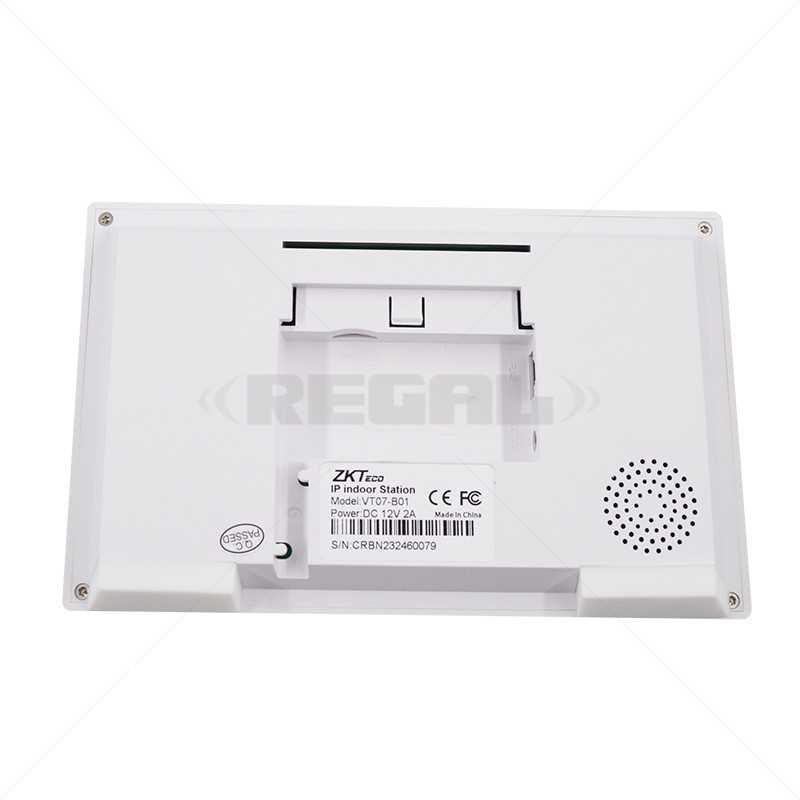 ZKTeco VT07-B01 Smart IP Video Indoor Monitor