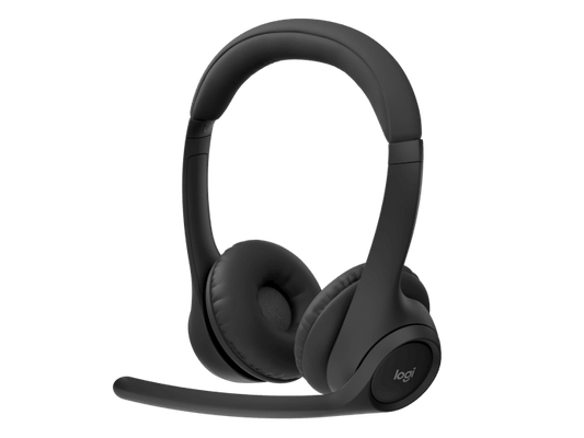 Logitech Zone 305 headset- MIDNIGHT BLACK - 2.4GHZ/BT